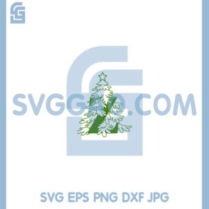 Christmas Ornaments Svg, Christmas Font Svg, Christmas Tree Font Svg