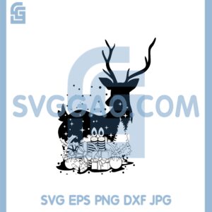 Christmas Reindeer Svg, Reindeer's Gift Svg, Reindeer Give Christmas Gifts Svg