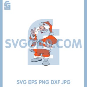 Cincinnati Bengals NFL Santa Christmas Svg, Cincinnati Bengals Christmas Svg, Santa Football Svg