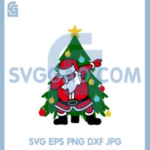 Dabbing Santa Claus Svg, Santa Dabbing Svg, Dabbing Christmas Svg