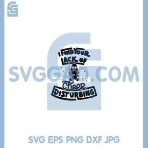 Darth Vader Christmas Cheer Svg, I Find Your Lack Of Cheer Disturbing Svg, Christmas Svg