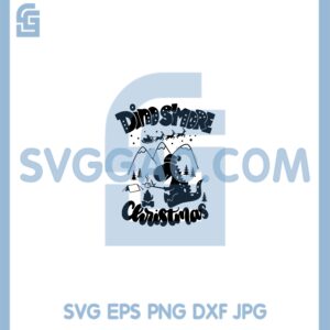 Dino More Christmas Svg, Dinosaur Cute Camping Svg, Winter Christmas Camp Mores Svg