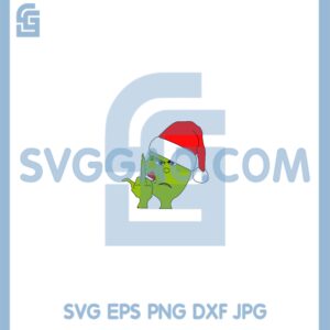 Grinch Giving The Finger Svg, Middle Finger Christmas Svg, Grinch Funny Svg