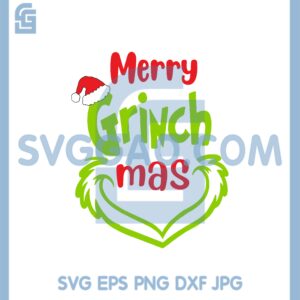 Grinch Qoutes Mask Svg, Grinch Christmas Mask Svg