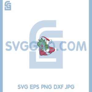 Grinch Santa To Wish Svg, Grinch Face To wish Svg, Grinch Merry Christmas Svg