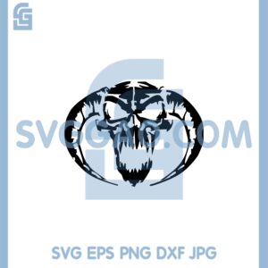 Demon car Svg, Buffalo Head Demon Svg, Skull Svg