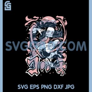 Demon Slayer Svg, Kamado