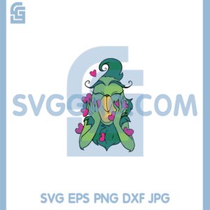 Grinch Valentine Day Christmas Svg, Grinch Love Svg, The Grinch Valentine Svg