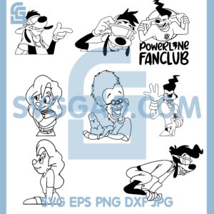 Action Dog Cartoon Bundle Svg, Movies Bundle Svg, Dirty Hands Cartoon Bundle Svg