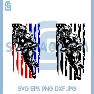 American Football SVG File, US Football SVG, Football Design Svg
