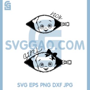 Baby Girl Boy And Girl Svg, Baby Boy Svg, Baby Cute Svg