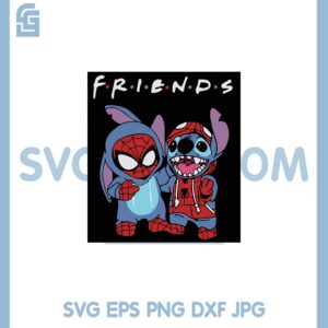 Baby Stitch And Spider Friends Suit Svg, Stitch Suit Spider Svg, Spider Suit Svg
