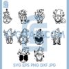 Christmas Gnomes Bunde Svg, Christmas Gnome Svg, Christmas Gnomes Clipart Svg