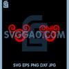 Christmas Mouse Snowflakes Bundle Svg, Family Vacation Svg, Christmas Friends Svg