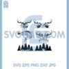 Deer Horns And Fish Svg, Hunting Deer Svg Files, Fishing Svg 1 Deer Horns And Fish Svg, Hunting Deer Svg Files, Fishing Svg
