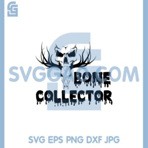 Deer Skull Dripping Svg, Bone Collector Deer Skull Deer Svg