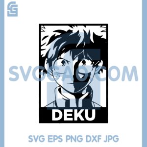 Deku My Hero Academy Svg, Midoriya Izuku Svg, Deku Hero Svg My Hero Academy Svg Anime