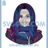 Descendants Svg, Mal Sexy Svg, Mal Face Cute Svg