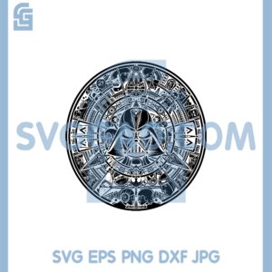 Design Star Wars New Svg, Star Wars Aztec Calendar Svg, Aztec Calendar Svg