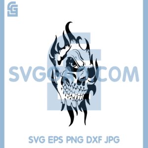 Devil Skull SVG