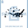 Dinosaur Gas Tank Svg, Brontosaurus Tail Svg, Dinosaur Gas Gauge Svg
