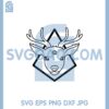 Deer There An Eye in the Middle Svg, Deer Gothich Svg 2 Deer There An Eye in the Middle Svg, Deer Gothich Svg