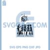 Disco Party Svg, Afro Party Svg, Afro Dancing Svg