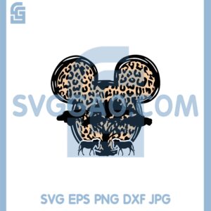 Diseny Magical Trip Svg, Castle Vacation Svg, Animal Print Mouse Ears Svg