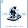 DJ Disc Jockey Svg, Male Turntable Mixer Svg, Rave Night Svg 1 DJ Disc Jockey Svg, Male Turntable Mixer Svg, Rave Night Svg