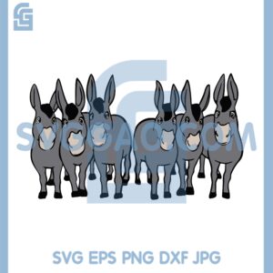 Donkeys Encanto Svg, Burros Svg, Donkeys Cute Svg