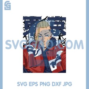 Draken Svg, Draken Mikey Svg, Tokyo Revengers Svg