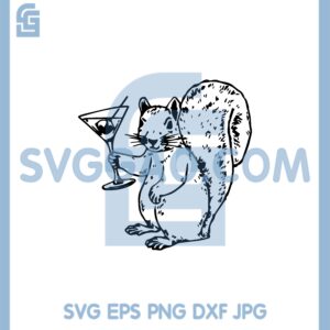 Drank Squirrel Svg, Squirrel Drink Makes A Money Svg