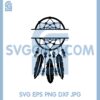 Dreamcatcher Split Name Title SVG