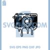 Dripping Camera Svg, Camera Mlet New Svg, Camera Drip Svg