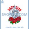 Drop Dead Svg, Bones Middle Finger Svg, Rose Svg, Funny Fuckk Svg 1 Drop Dead Svg, Bones Middle Finger Svg, Rose Svg, Funny Fuckk Svg