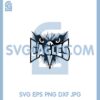 Eagles Mascot Face Svg, Eagle Svg, Eagles Ears Svg