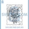Egyptian Mummy Frames Svg, Mummy Frames File Svg, Mummy Wall File Svg