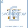 Funny Beer Glass SVG, Optimist Pessimist Realist Design