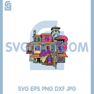 Encanto House Svg, Encanto Svg, Mirabel House Svg