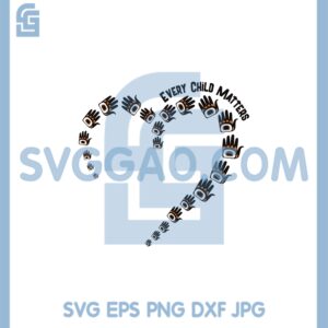 Every Child Matters Heart Shape Svg, Feathers Svg, Heart Shape Design Svg