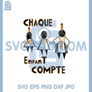 Every Child Matters Svg, Chaque Enfant Compte Svg,