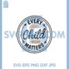 Every Child Matters Svg, Save Children Quote, kindness And Equality Svg