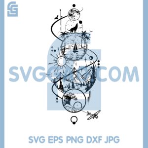 A Geometric Tattoo Svg, Soufianelfanan I Will Hand Draw A Geometric Tattoo Svg