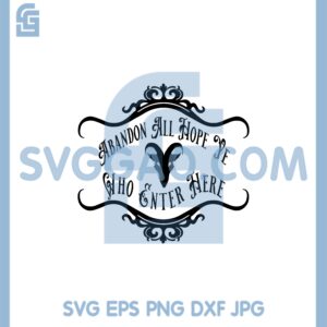 Alternative Welcome Sign Svg, Gothic Svg, Alternative Svg