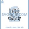 Angel And Gif Rapper Svg, Angel Crying Svg, Crying Svg