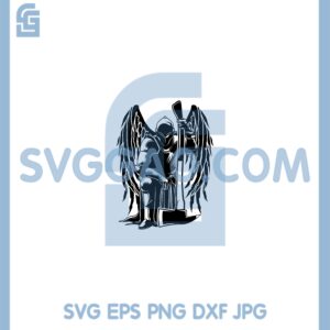 Angel Knight Firefighter Svg, Firefighter Angel Svg, Firefighter Tshirt Svg