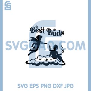 Angels Best Buds Funny Svg, Angels Smoking Joint Svg, Angels Best Buds Svg