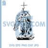 Archangel Michael Kill Satan Or Devil Svg, Archangel Michael Svg, Devil Svg