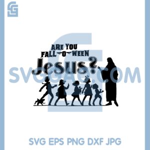 Are You Falloween Jesus Svg, Falloween Jesus Svg, Funny Jesus Svg