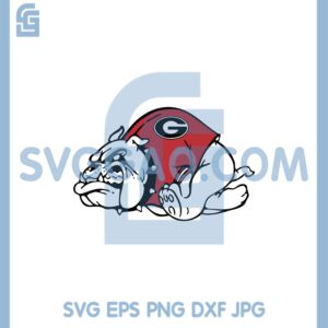 Bulldogs Georgia Logo Svg, Bulldogs Team Football Cricut Svg